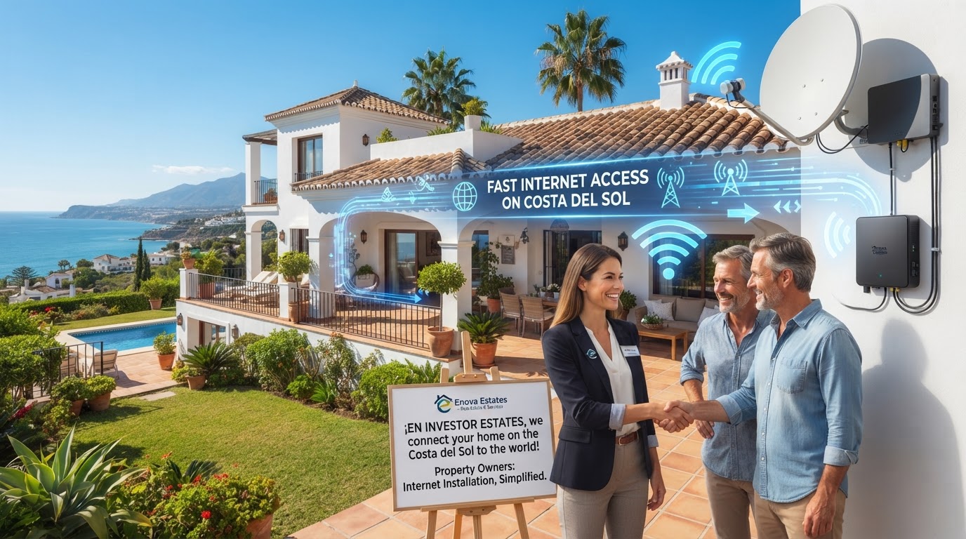 Internet Installation in Spain – Get Connected on the Costa del Sol